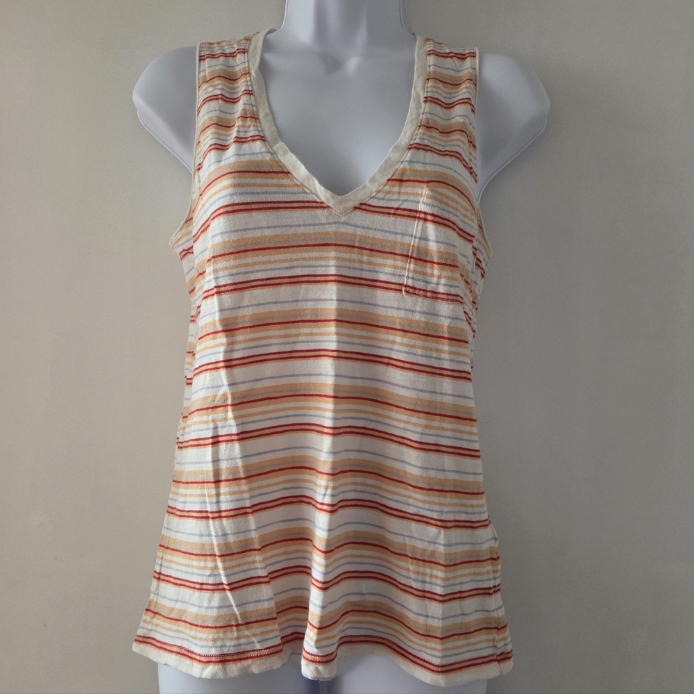 Madewell Whisper Cotton Tank V-neck XS